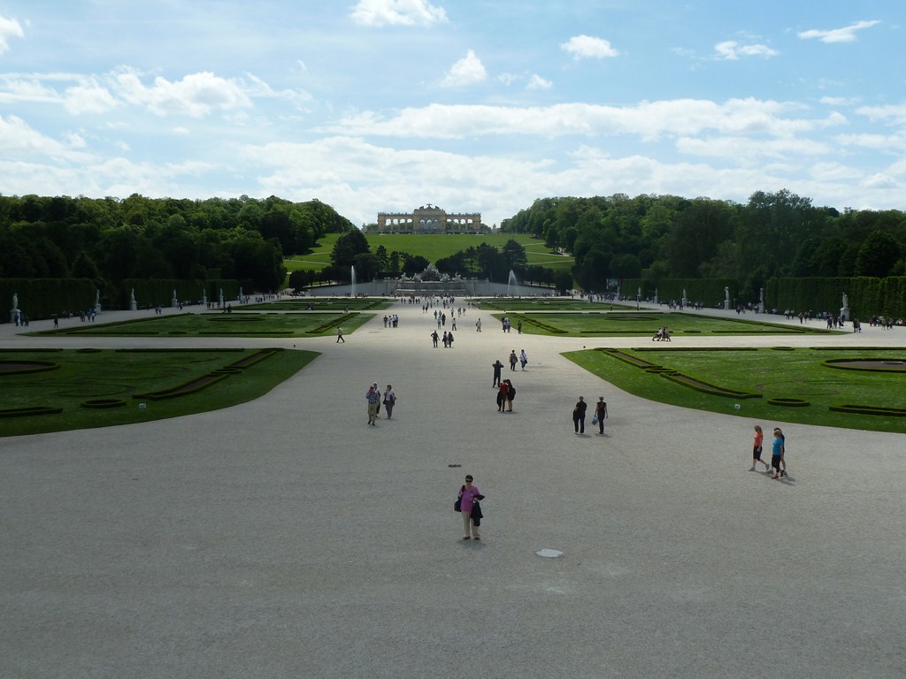 Le parc du palais Schonbrunn